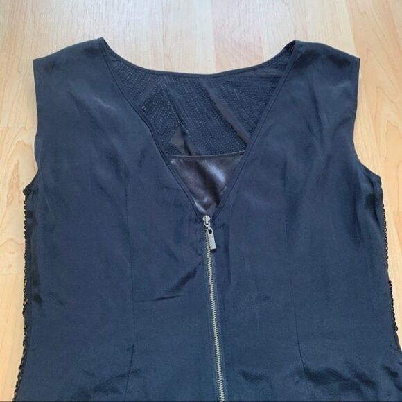 New Black Sequin Marciano Dress Size small - Picture 4 of 9